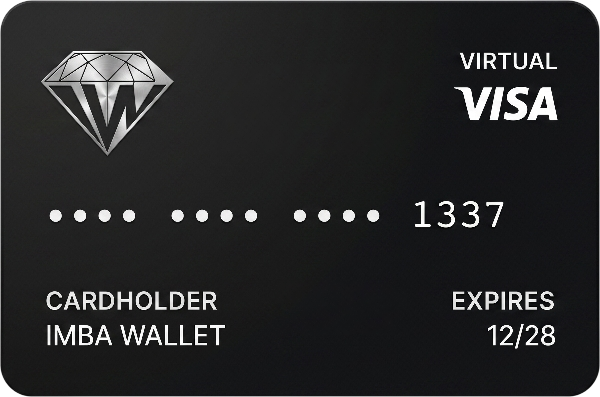 IMBA Wallet virtual Visa card